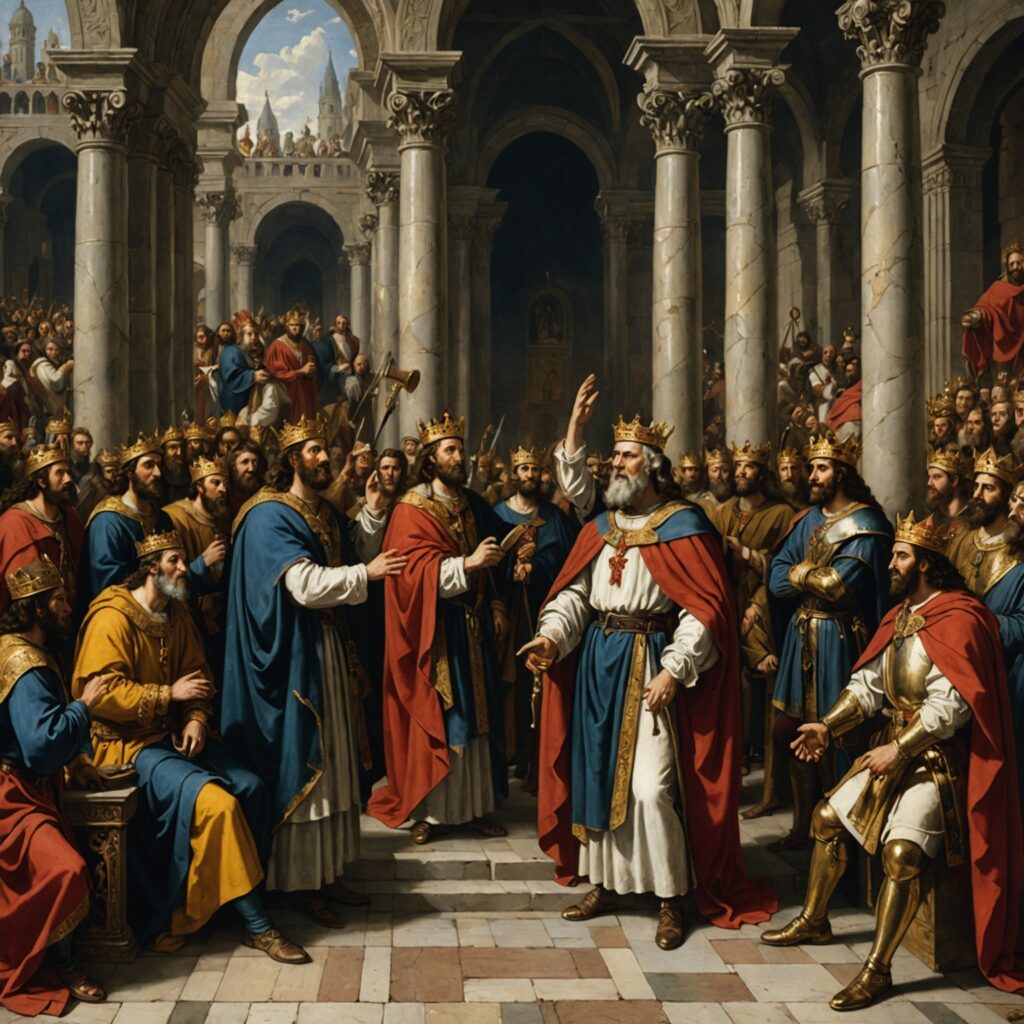 Proclamação de Salomão como rei