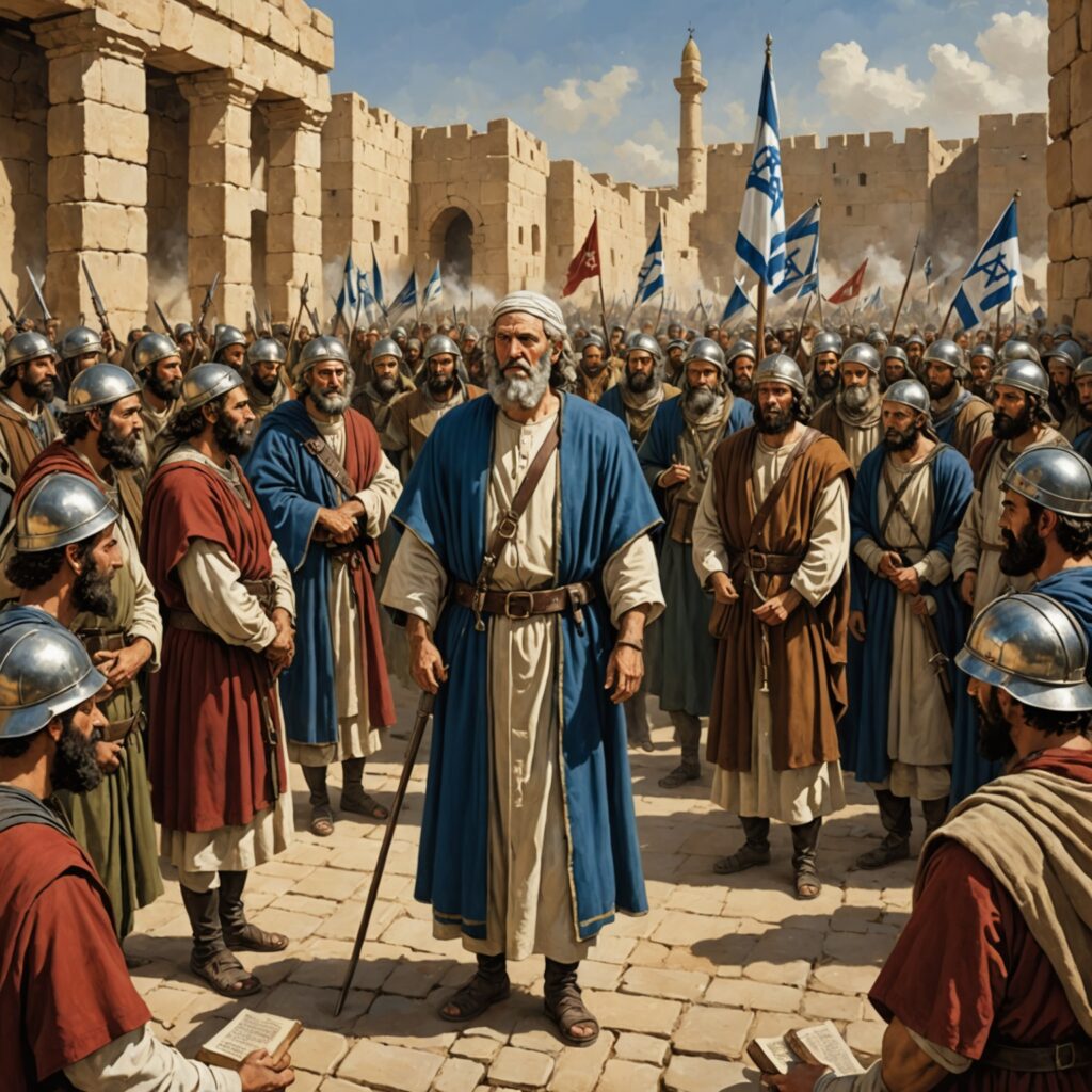 Revolta de Israel contra Reoboão - Imagem representativa do capítulo 12 de 1 Reis