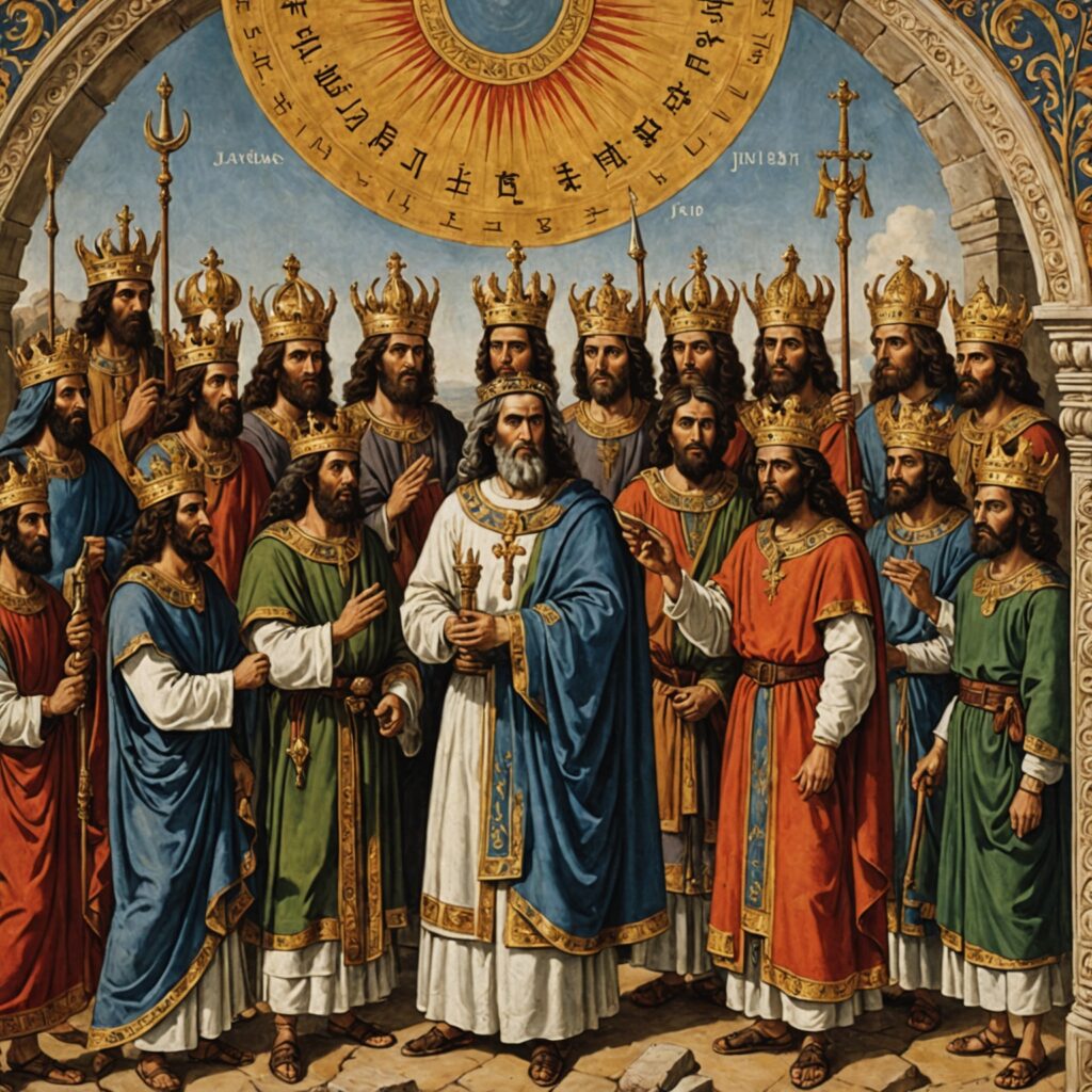 Reis de Judá e Israel - Imagem representativa dos reinados bíblicos