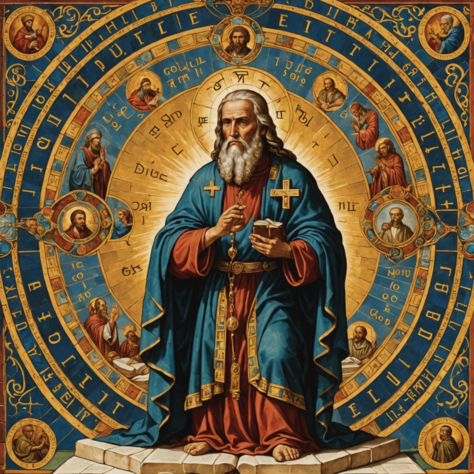 Salomão pede sabedoria - Imagem representativa da busca divina por sabedoria e liderança justa.