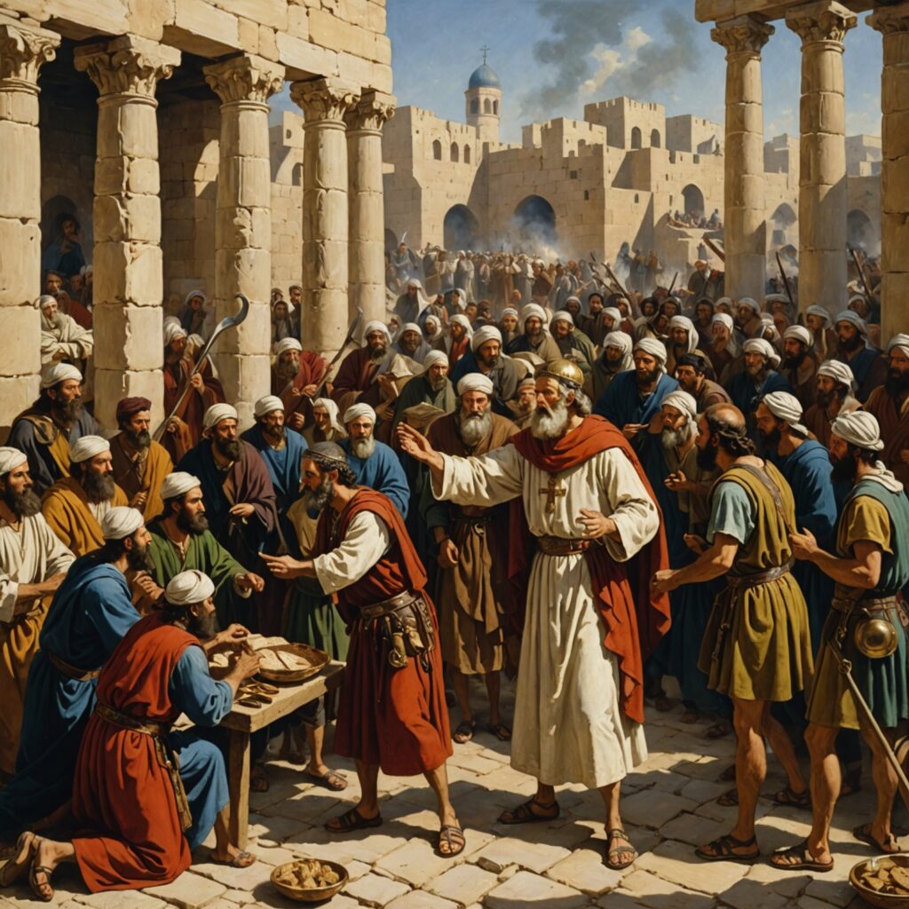 Imagem da Celebração da Páscoa e a Morte de Josias