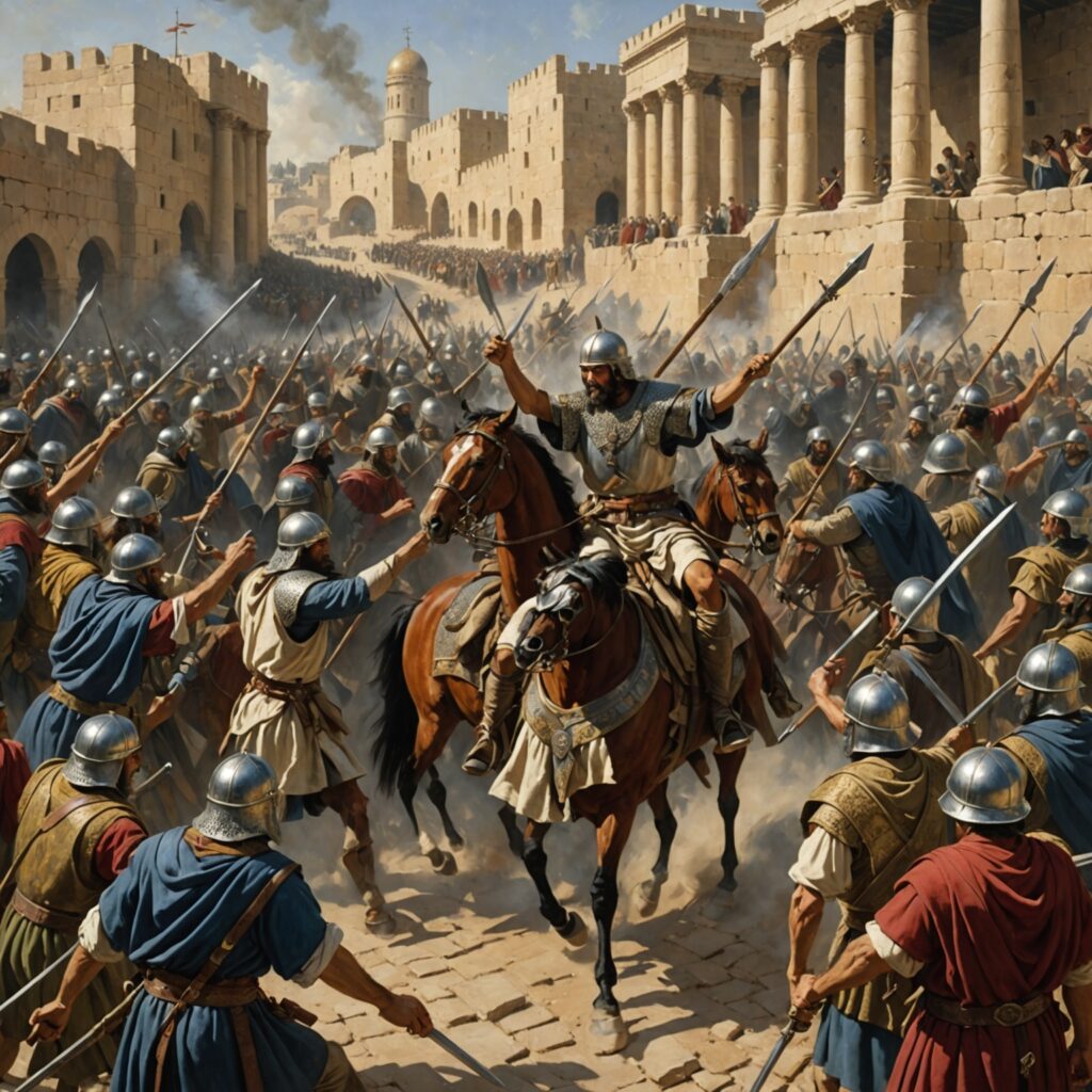 Reis de Judá e Israel - Imagem representativa dos reinados de Amazias e Jeroboão II