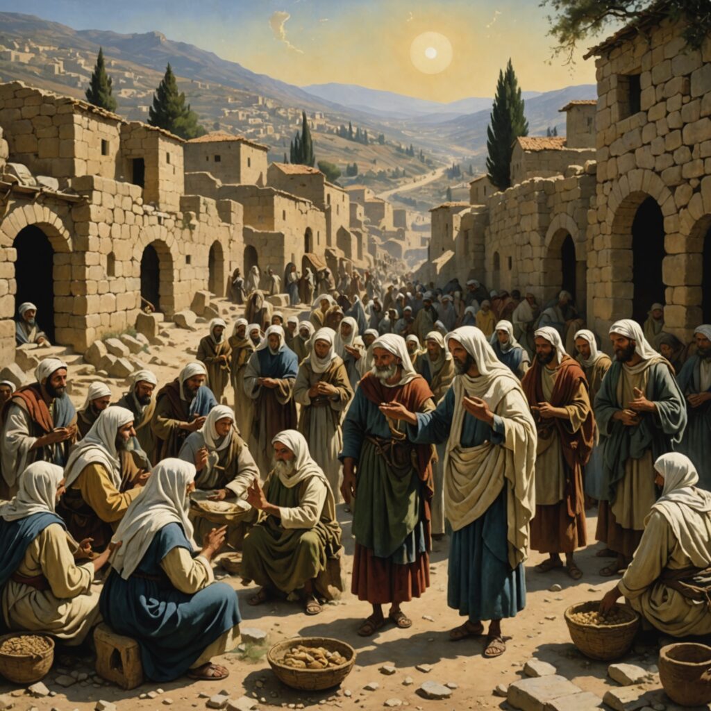 Milagre em Samaria - Imagem representativa do poder divino em meio à adversidade