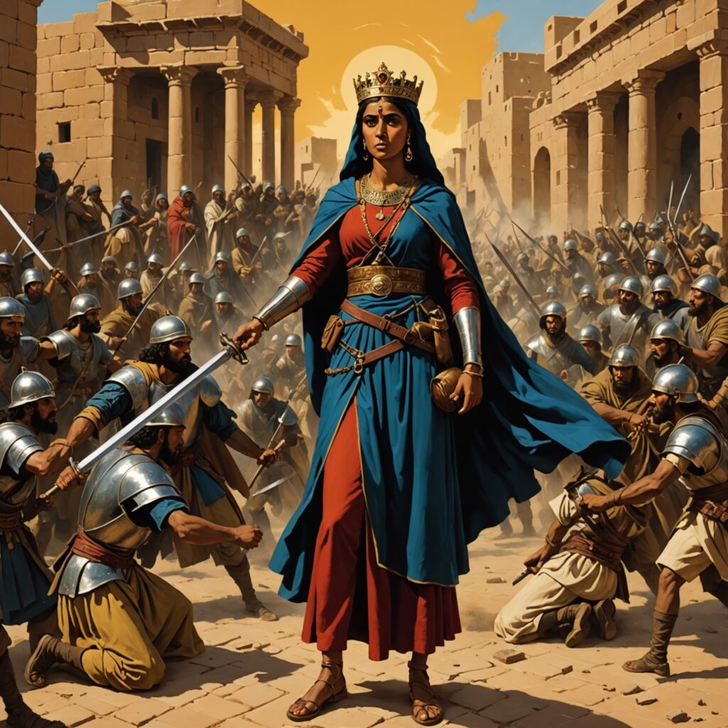 Rebelião de Seba contra o Rei Davi - Imagem representativa do capítulo bíblico