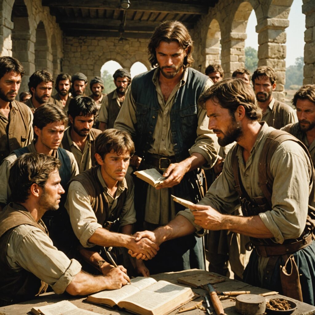 Imagem representativa dos princípios cristãos de ser um bom combatente e trabalhador aprovado.