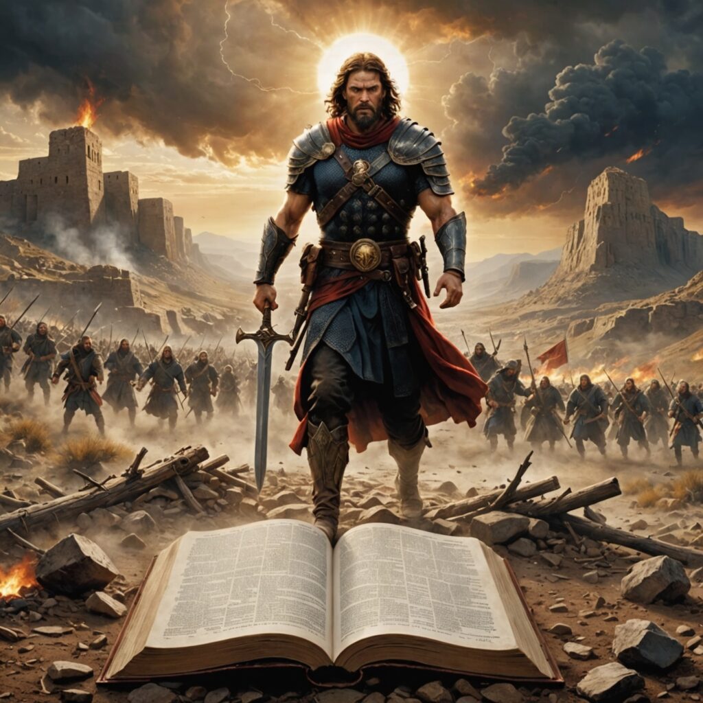 Imagem representativa dos perigos e desafios nos últimos dias da Bíblia