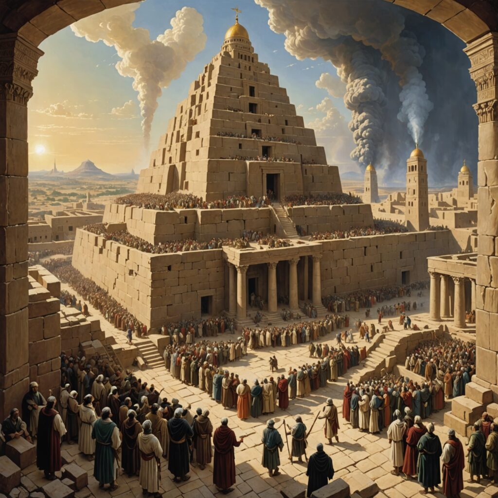 Reconstrução do Templo de Deus - União, Esforço e Fé