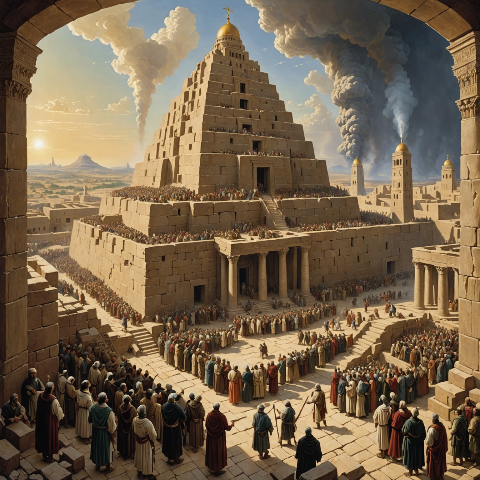 Reconstrução do Templo de Deus - União, Esforço e Fé