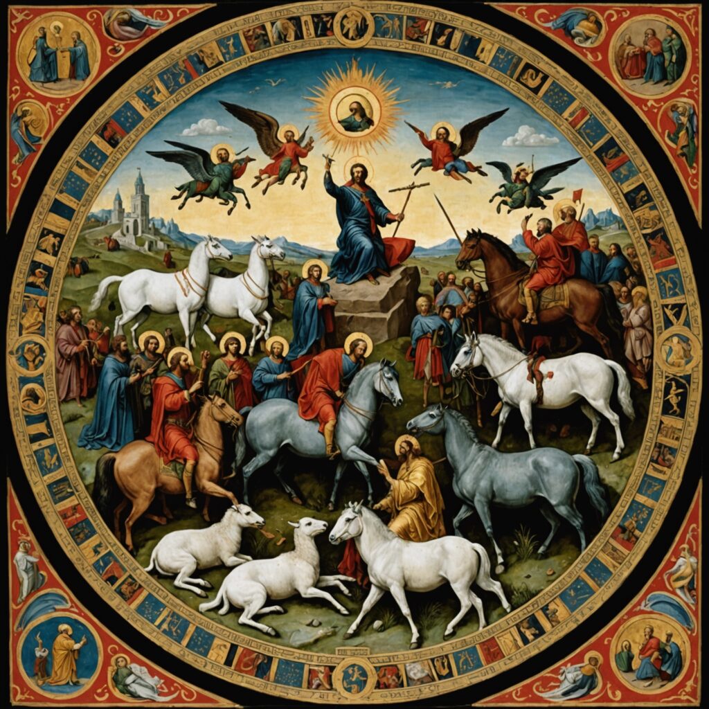 Apocalipse 6 - O Cordeiro quebra os selos