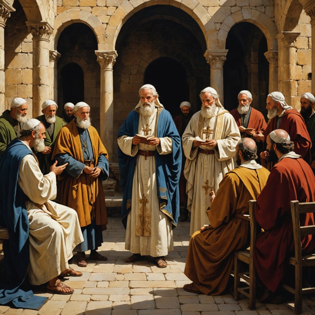 Reunião do Concílio em Jerusalém - Decisões sobre a circuncisão dos gentios