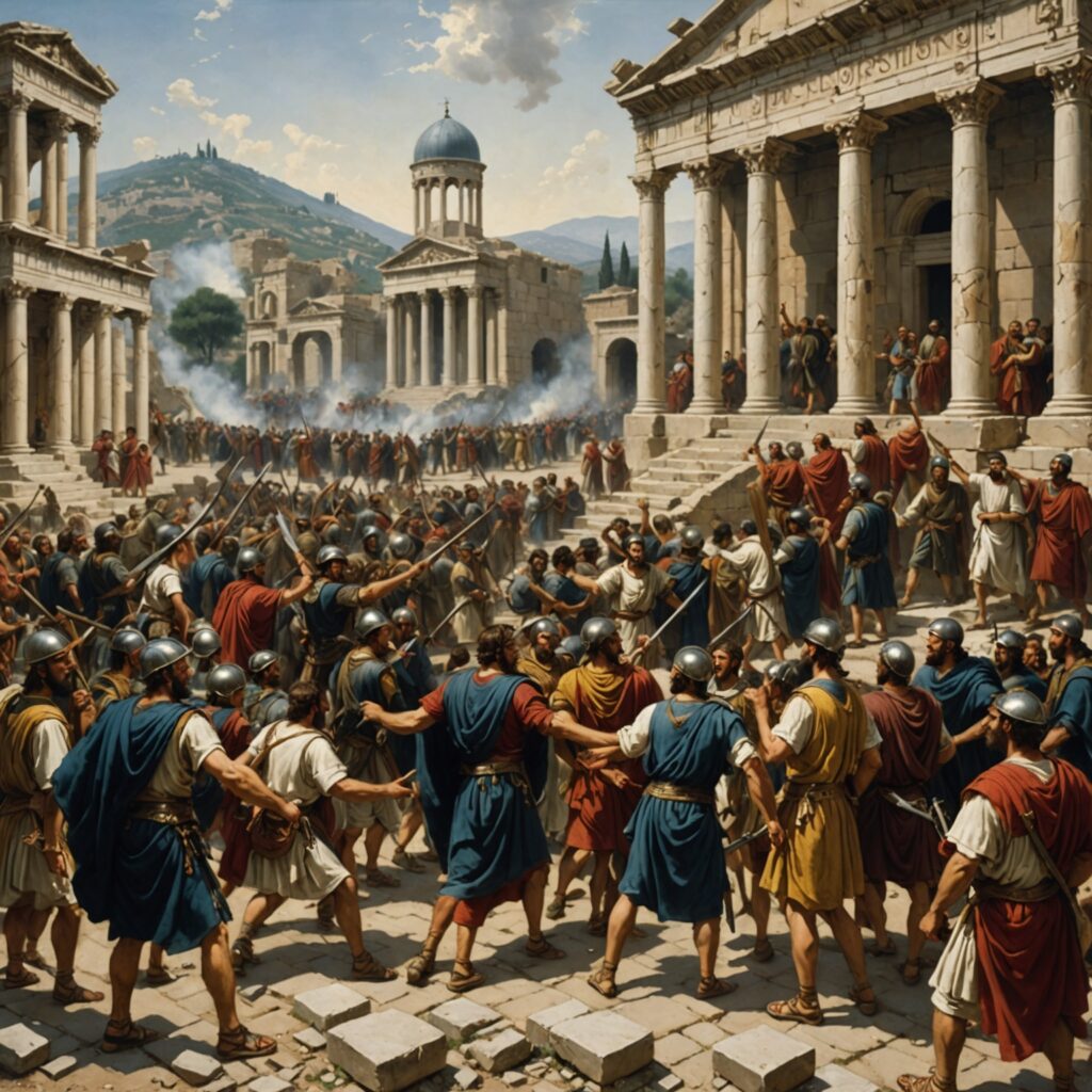 Paulo em Éfeso - Tumulto e Intervenção Divina