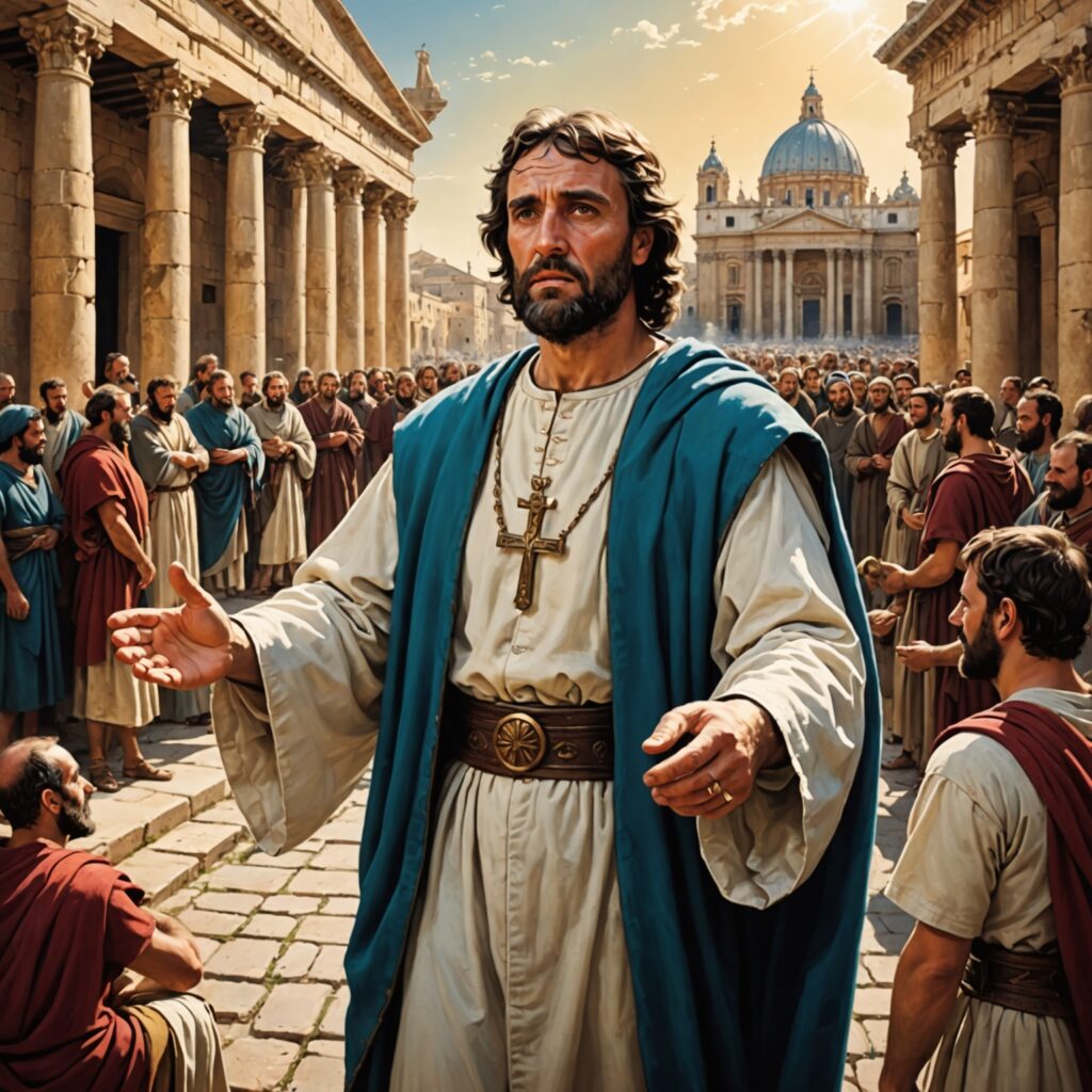 Paulo em Malta e em Roma - Atos dos Apóstolos