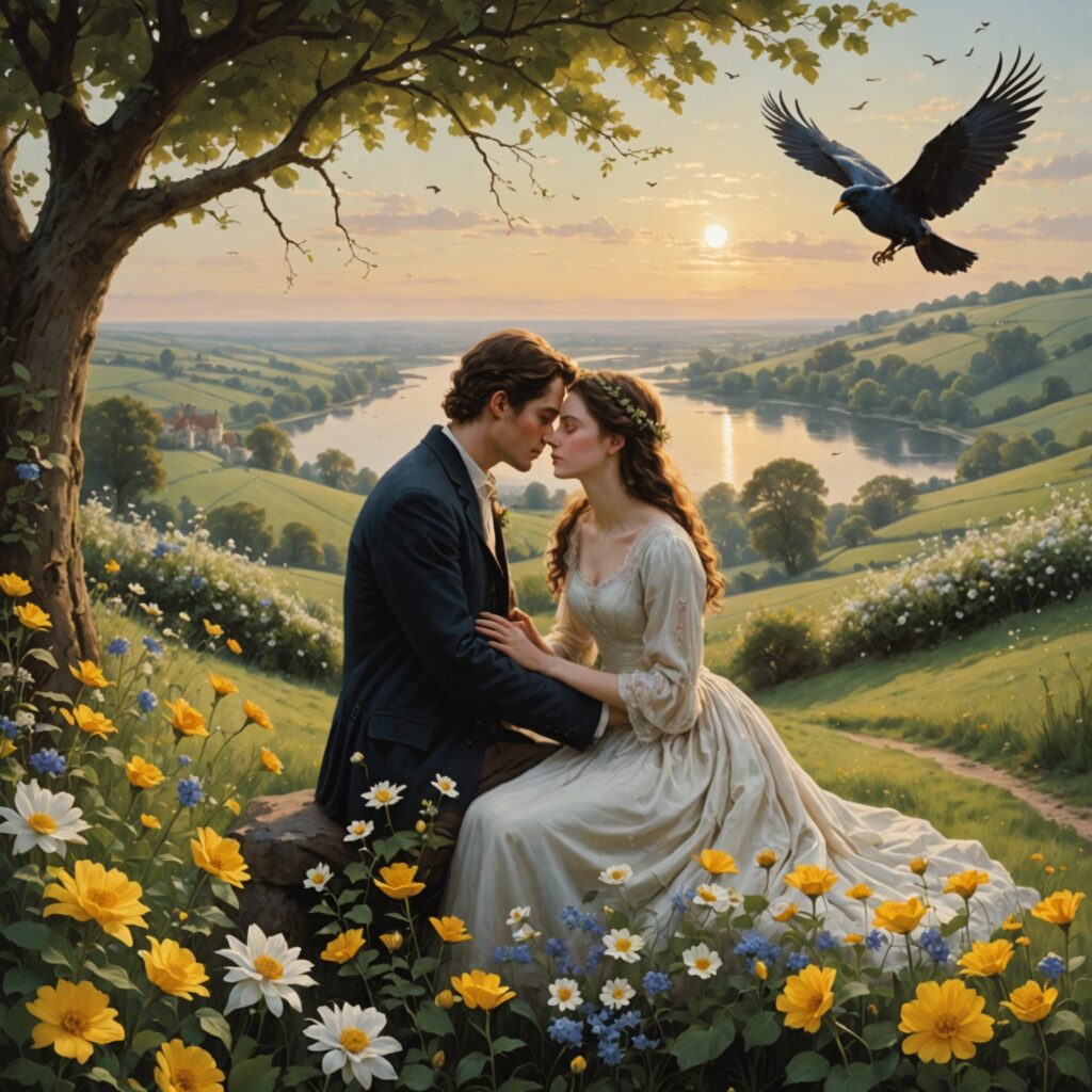 Imagem representativa do amor e da devoção descritos no Cântico dos Cânticos