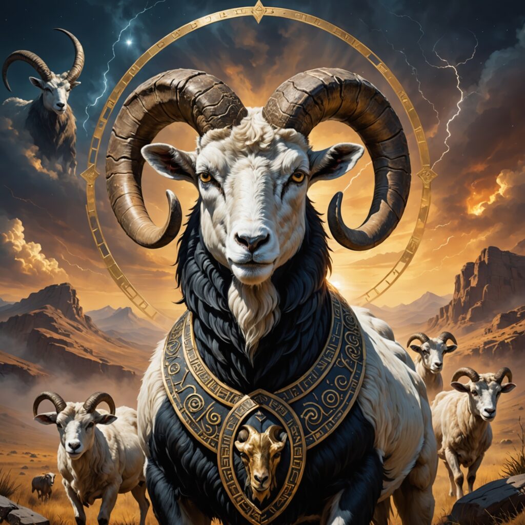 Visão de Daniel - Carneiro e Bode