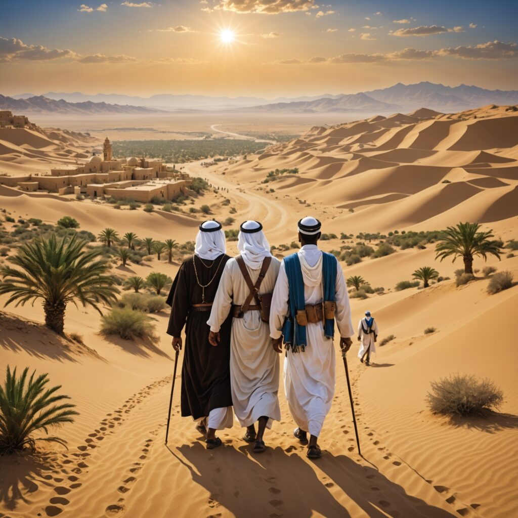 Grande feitos de Deus - Imagem representativa do capítulo da Bíblia