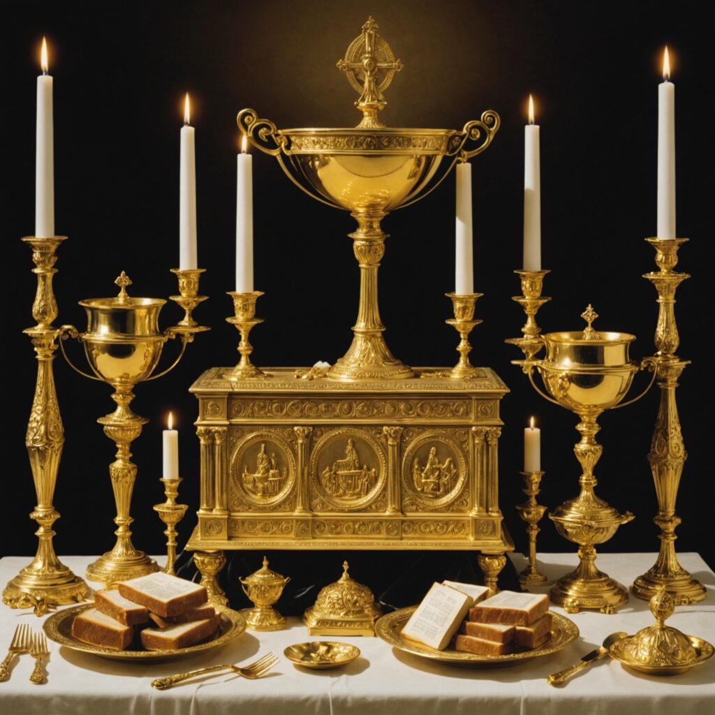 Utensílios e materiais sagrados do tabernáculo descritos em Êxodo