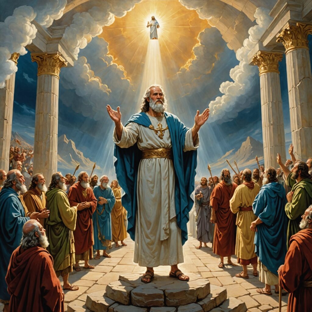 Moisés diante da glória de Deus