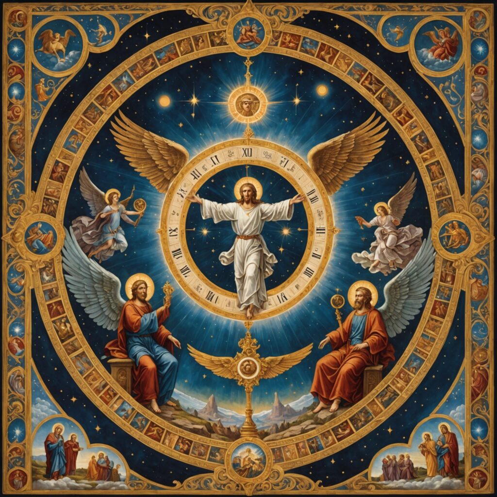 Visão Celestial: A Glória do Senhor em Movimento