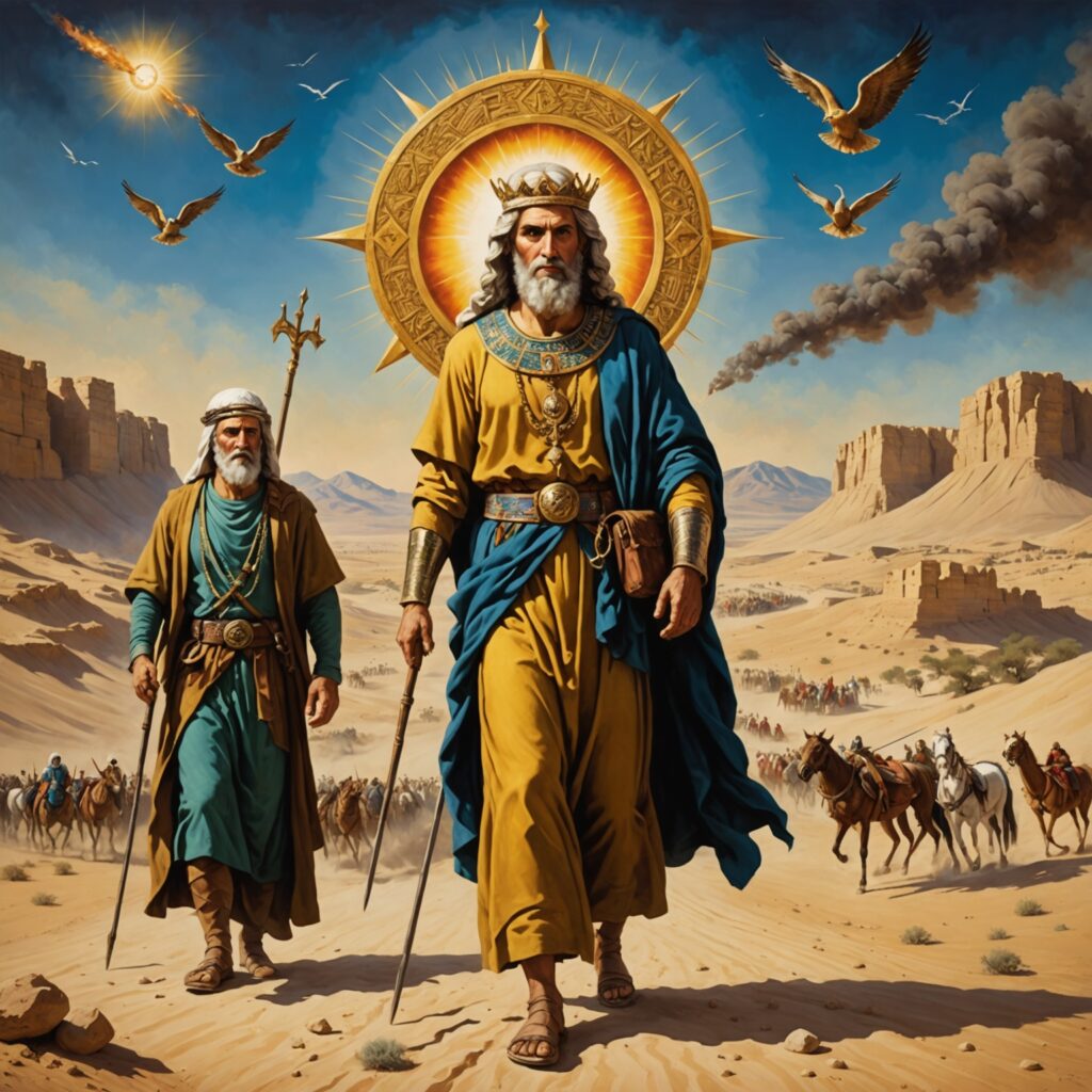 Imagem representativa da rebelião de Israel e a misericórdia de Deus