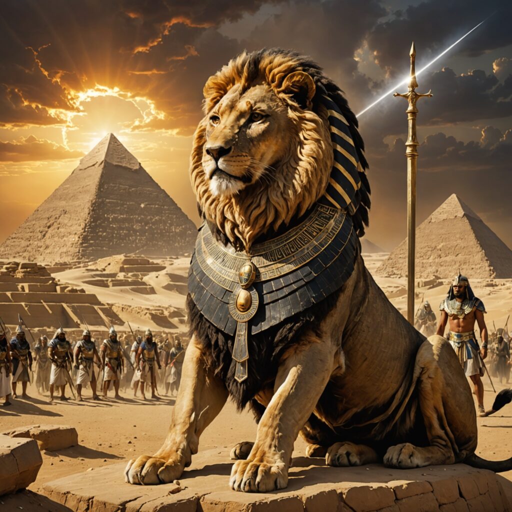 Profecia de Destruição e Desolação - Imagem representativa do juízo divino sobre o Egito