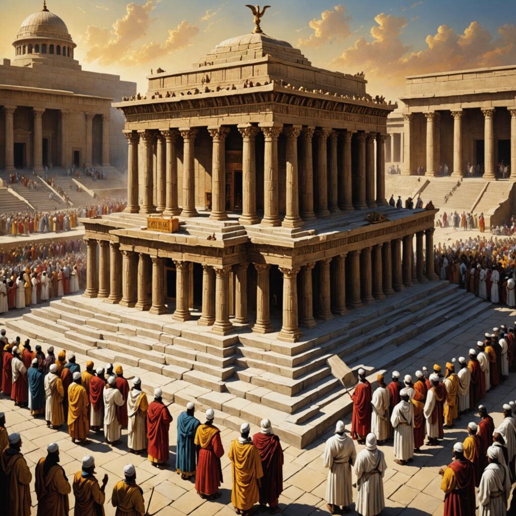 Templo de adoração descrito em Ezequiel 46