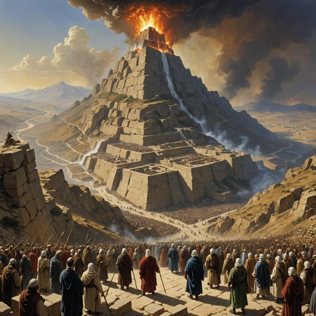 Montes de Israel - Profecia simbólica e juízo divino