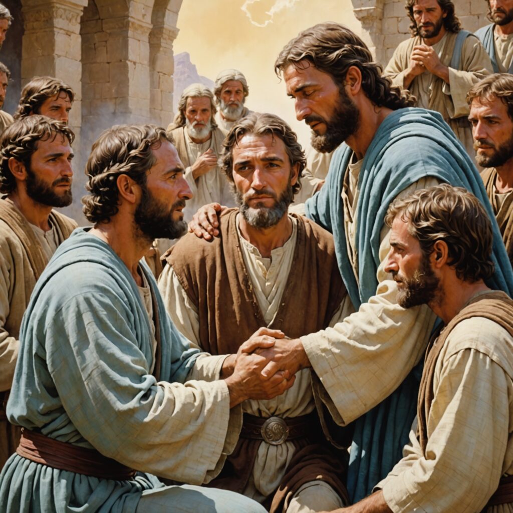 José se revela a seus irmãos - imagem emocionante de reencontro e perdão