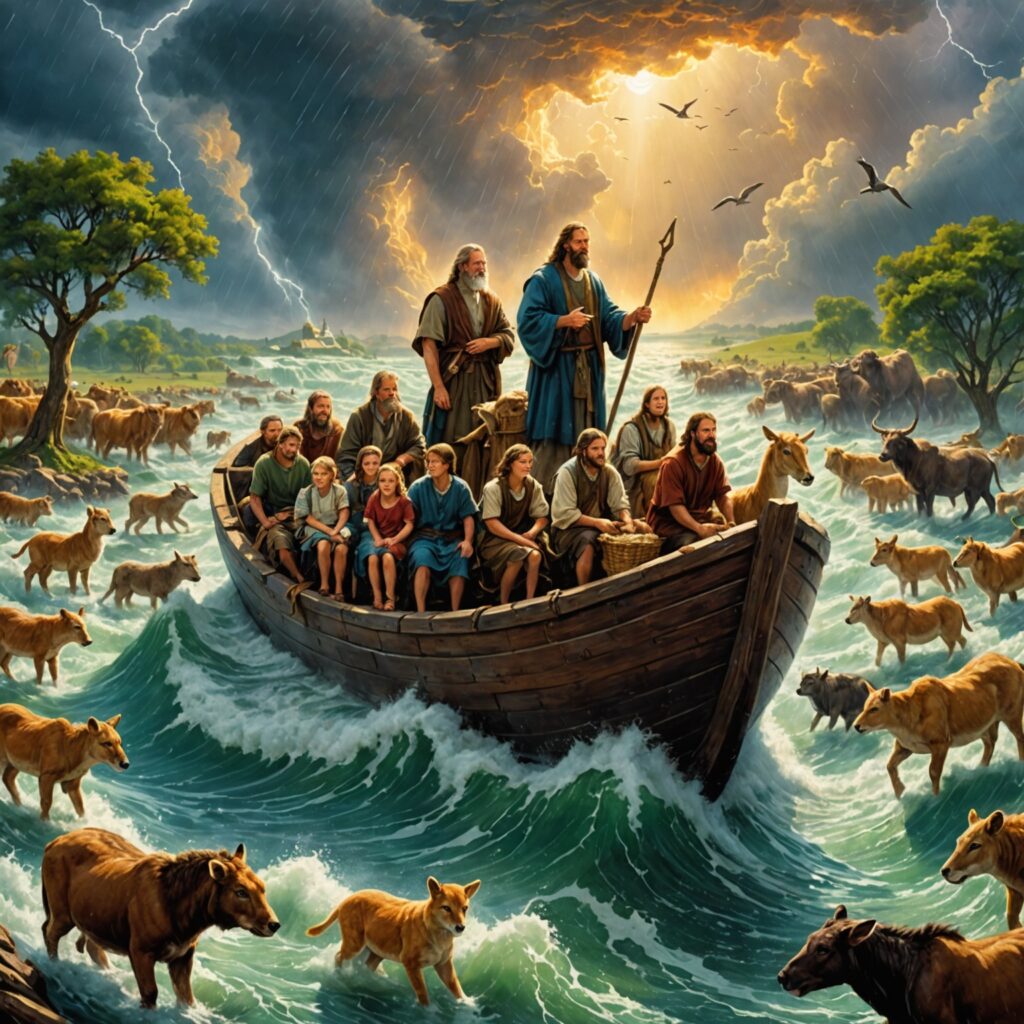 Imagem do Dilúvio na Bíblia
