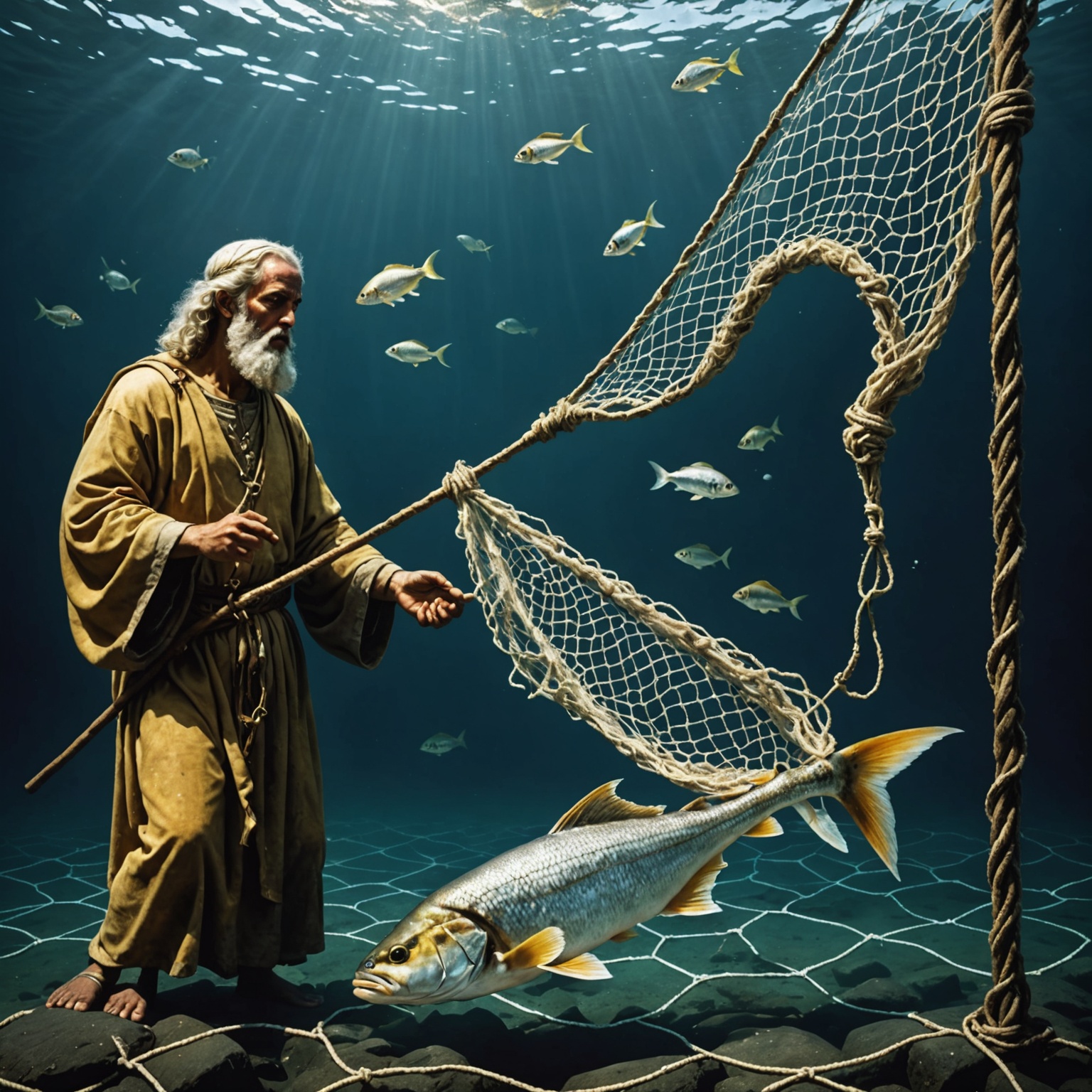 Imagem representando a justiça divina e a soberania de Deus sobre as nações, baseada no livro de Habacuque.