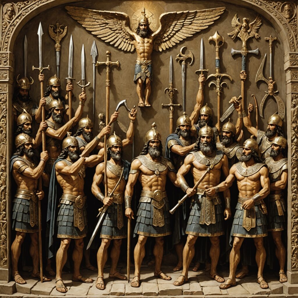 Julgamento Divino sobre a Assíria - Imagem representativa do capítulo 10 de Isaías