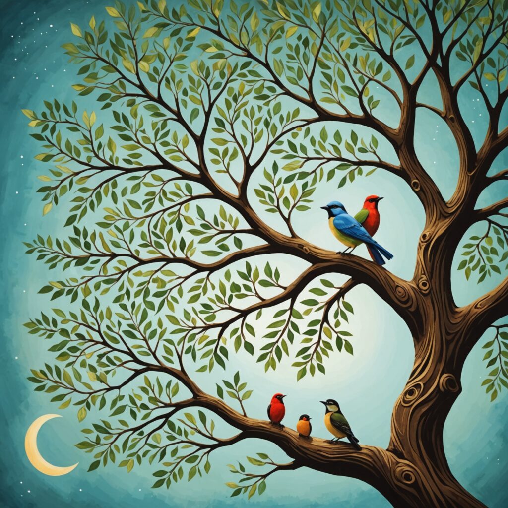 Profecias de Esperança e Reconciliação - Imagem representativa das promessas do Renovo de Jessé para um mundo de paz e unidade