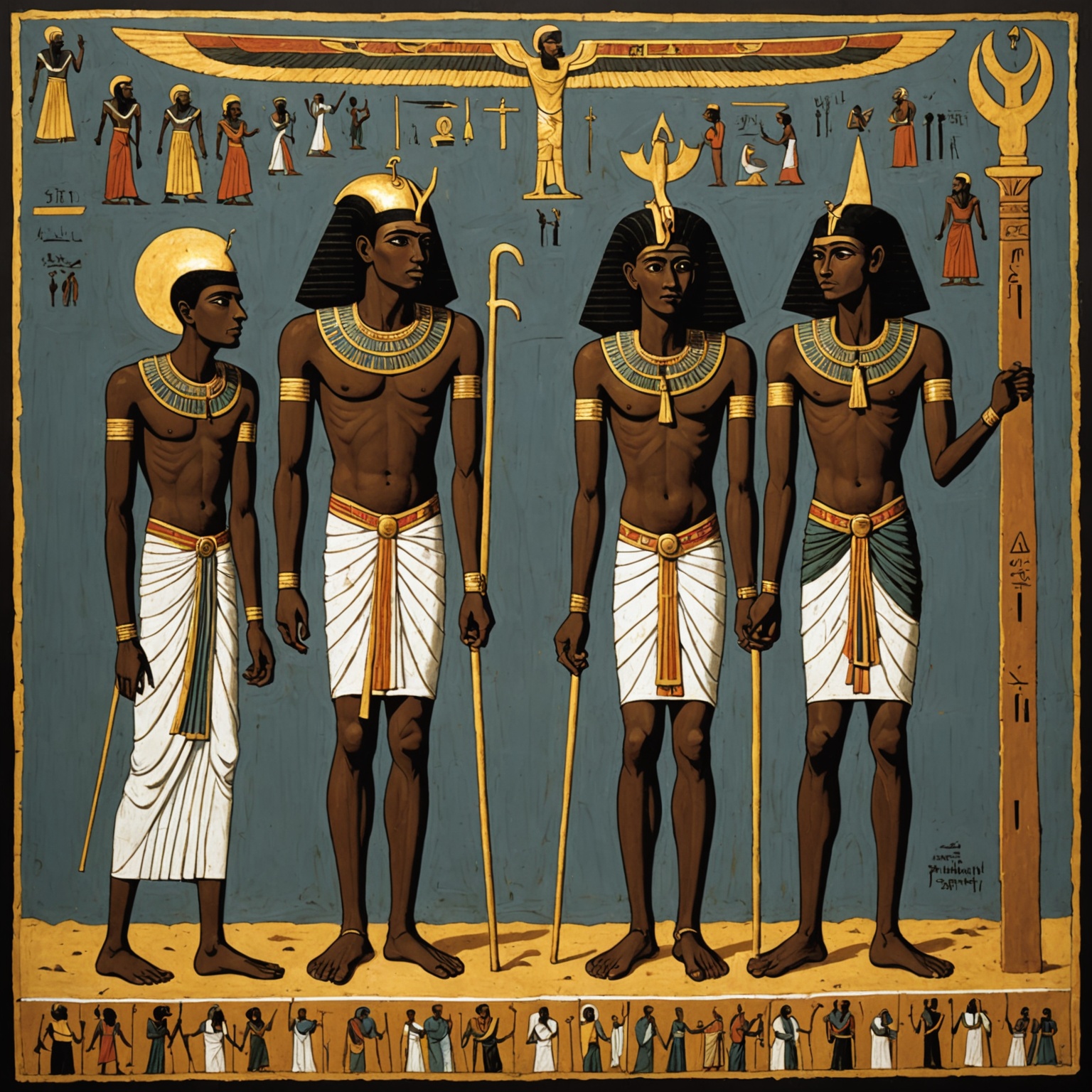 Profecia contra o Egipto e a Etiópia - Imagem representativa da punição divina