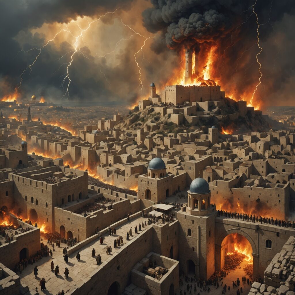 Profecia de juízo e redenção de Jerusalém - imagem representativa