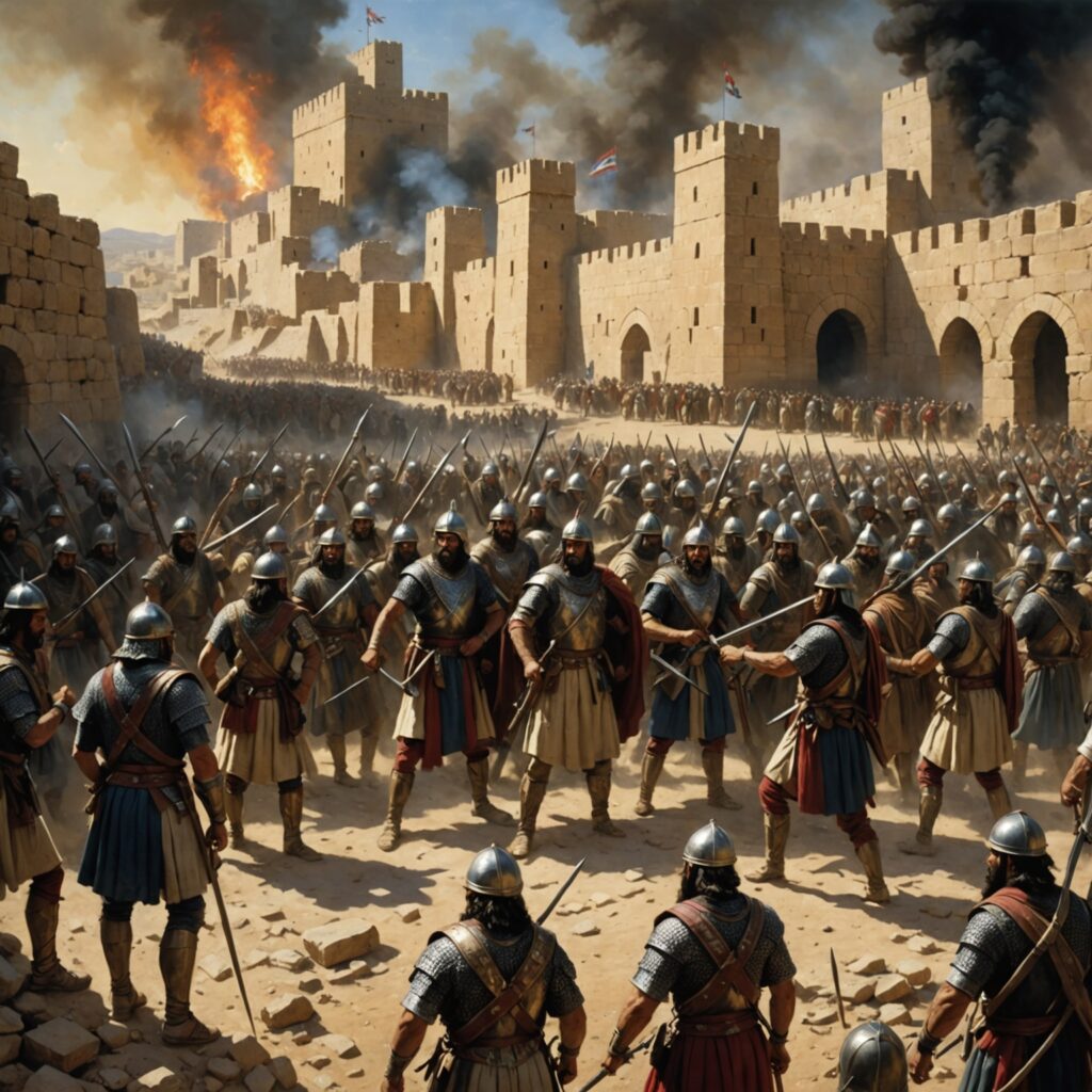 Senaqueribe Ameaça Jerusalém - Confronto Antigo