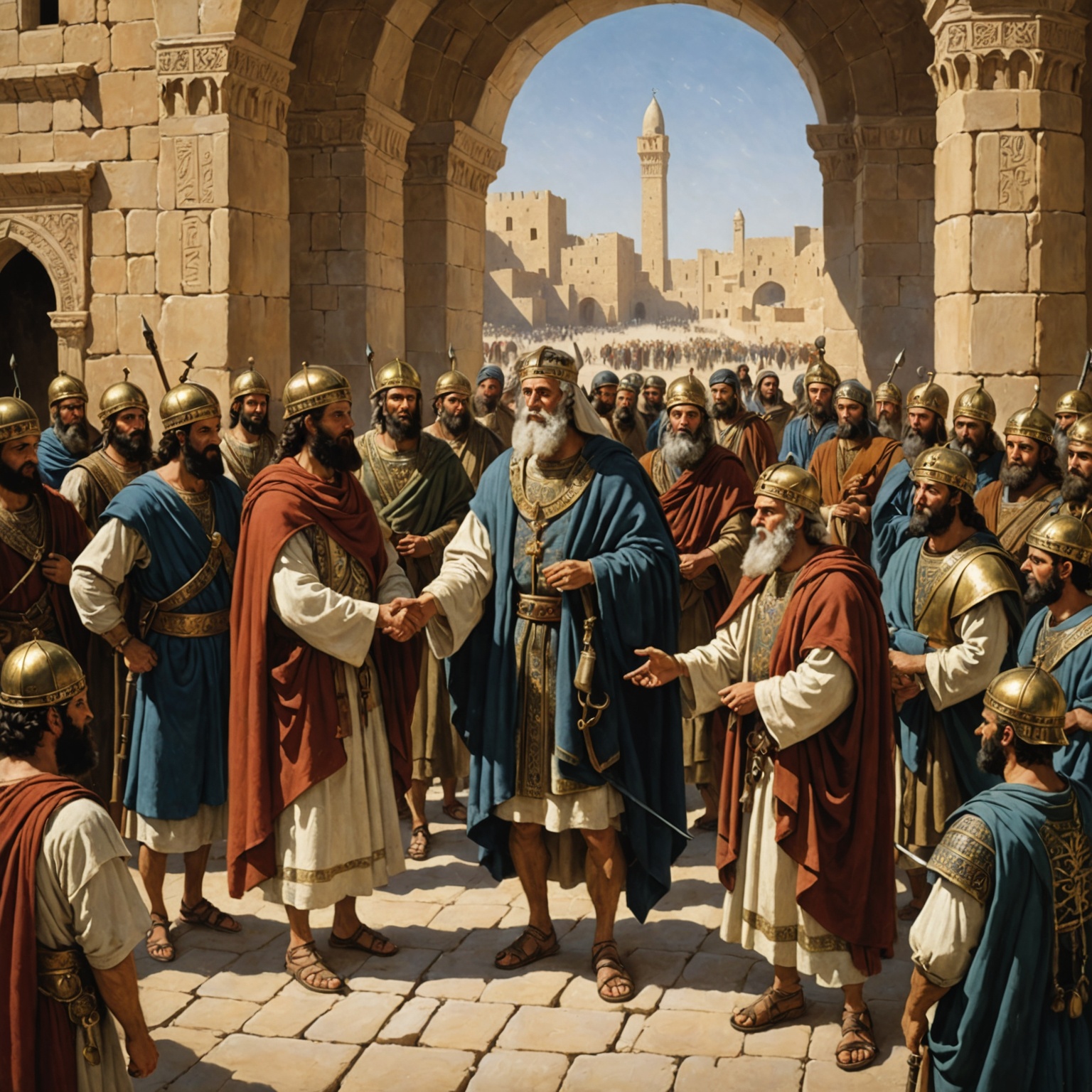 Delegados de Babilónia - Profecia de Isaías a Ezequias