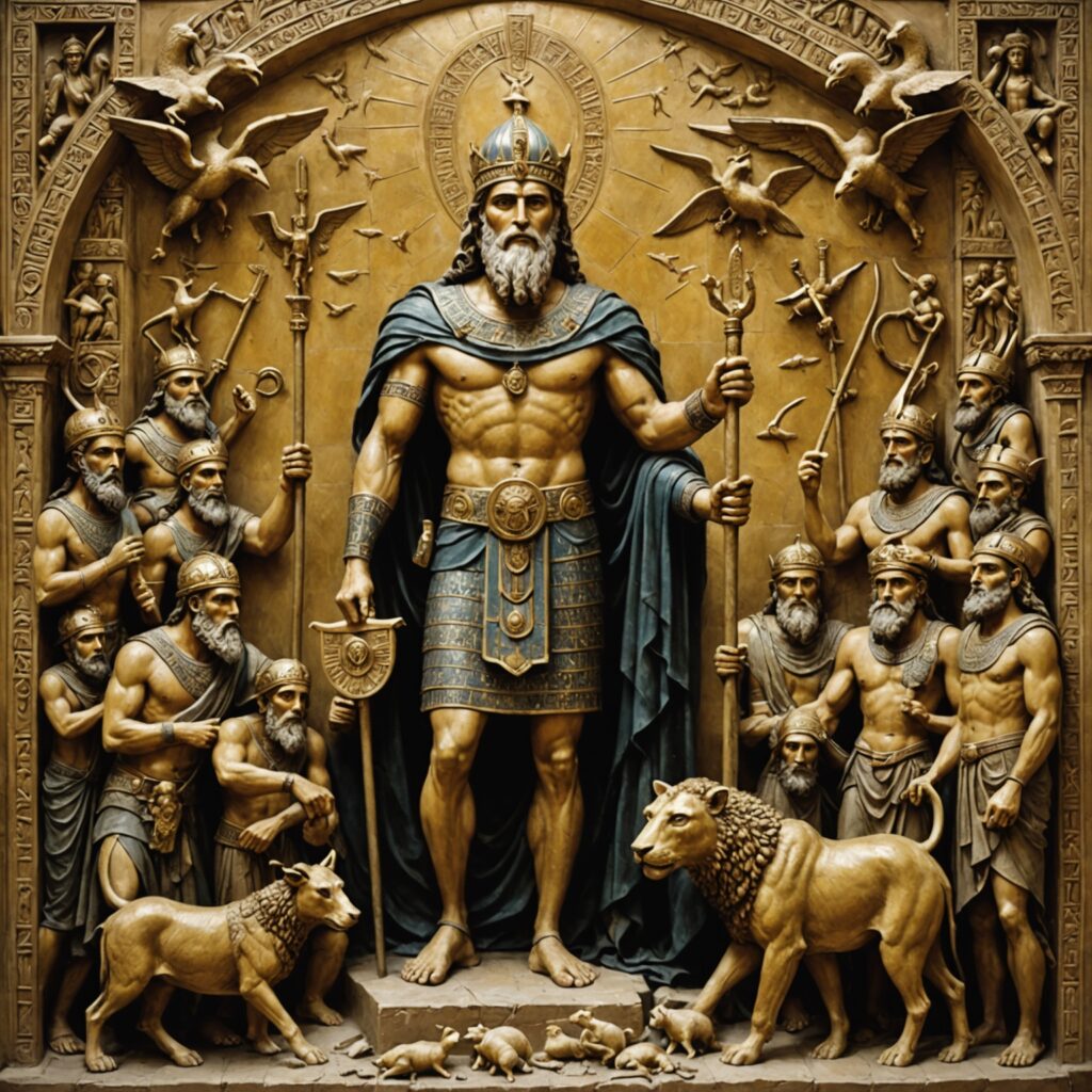 Decadência dos Deuses da Babilônia e a Promessa de Salvação de Deus