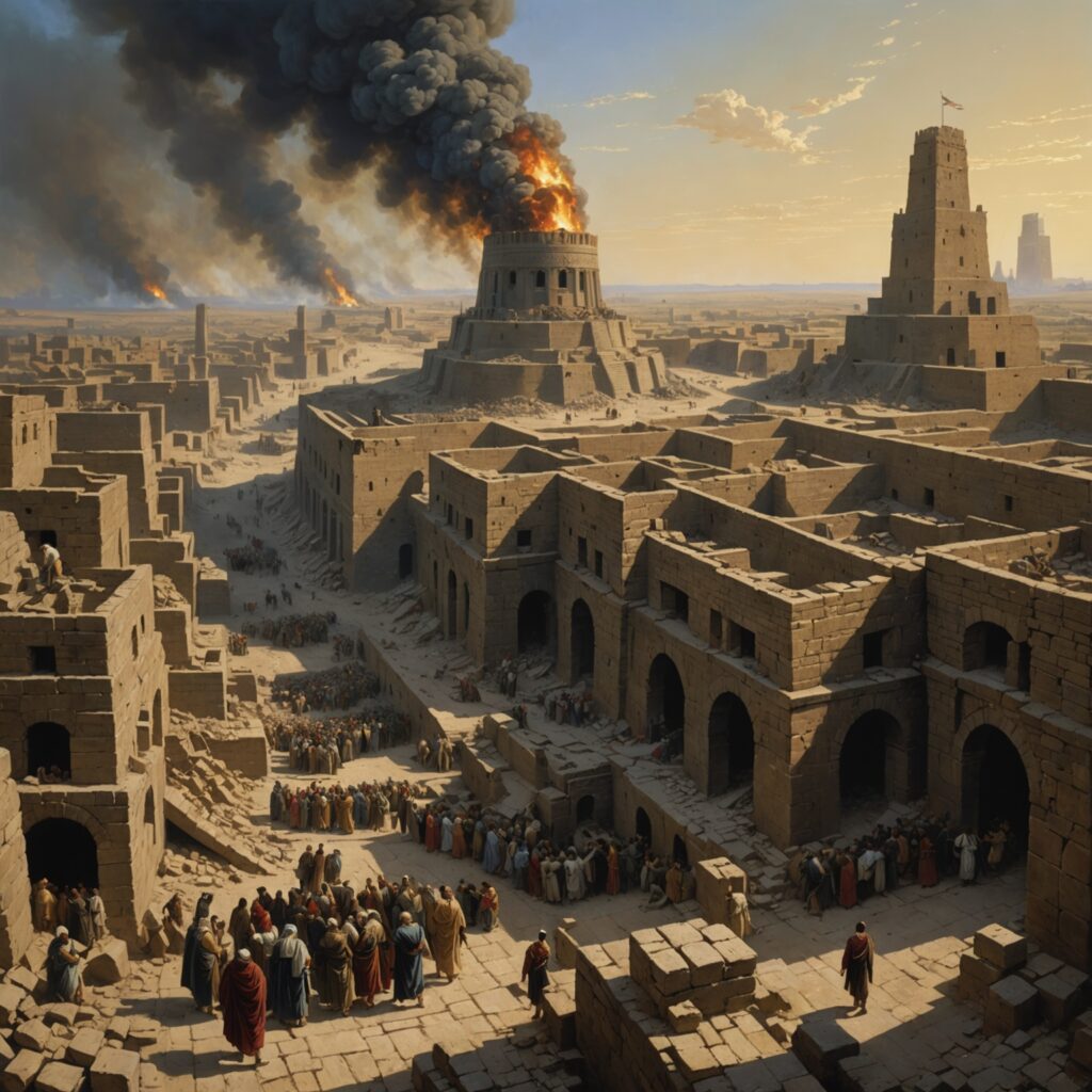 Profecia de Destruição - Babilônia em Ruínas
