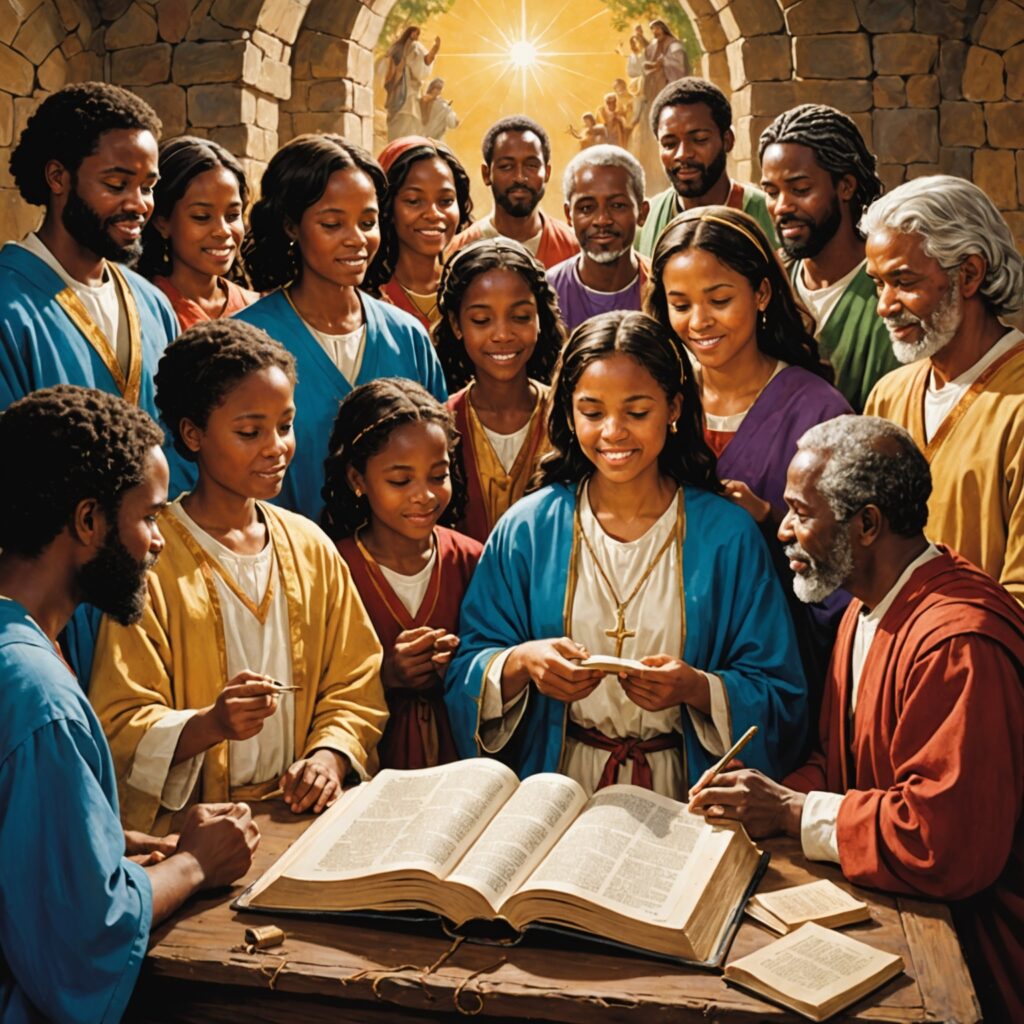 Imagem representando a diversidade dos que são chamados à salvação divina