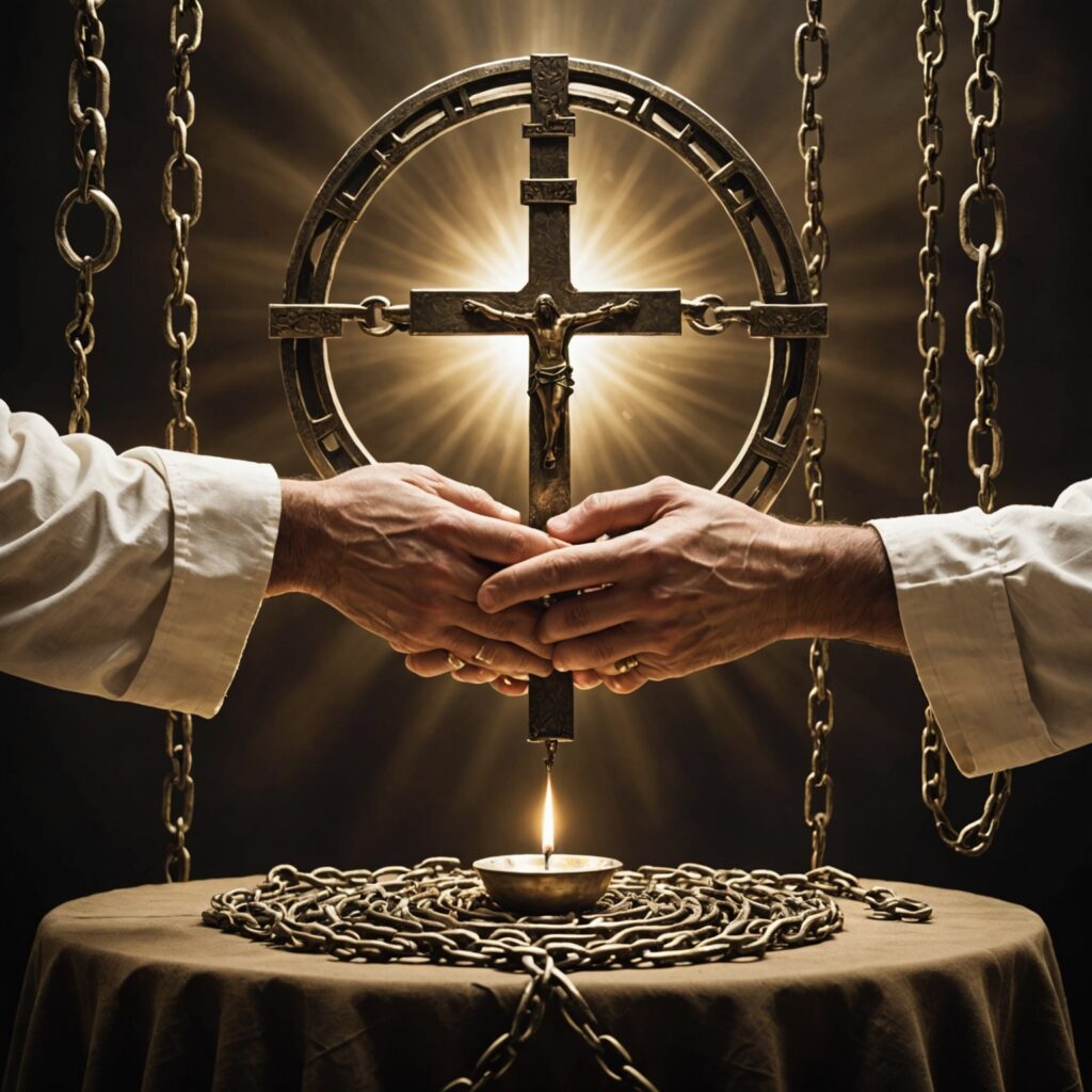 Imagem representativa do verdadeiro jejum bíblico