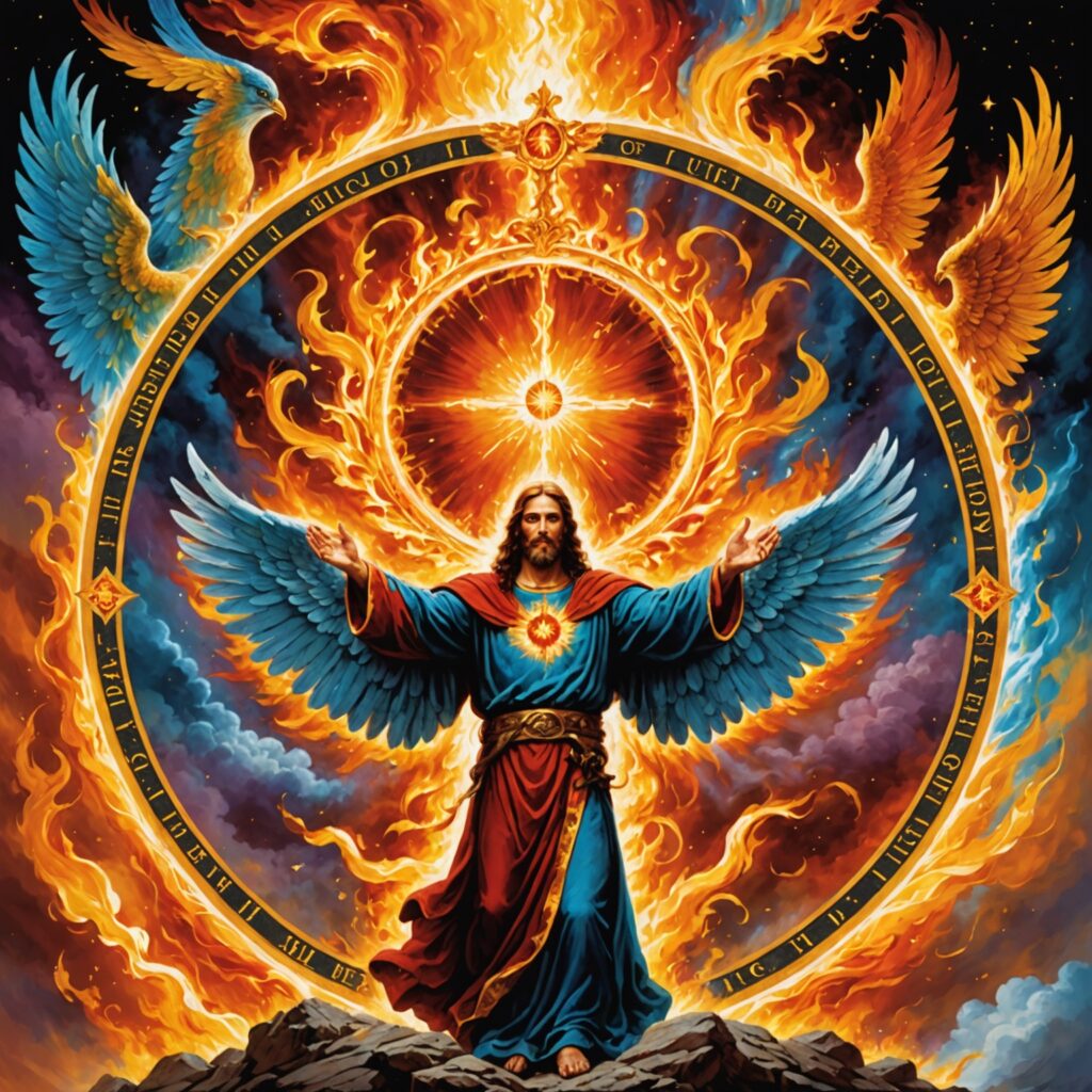 Imagem representativa do juízo e da esperança divina