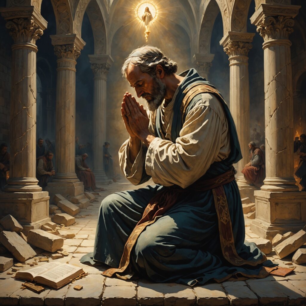 Imagem representativa da Queixa de Jeremias e a resposta de Deus