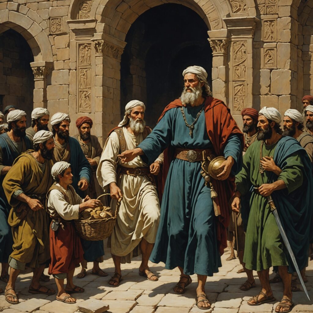 Jeremias sendo libertado pelos babilônios