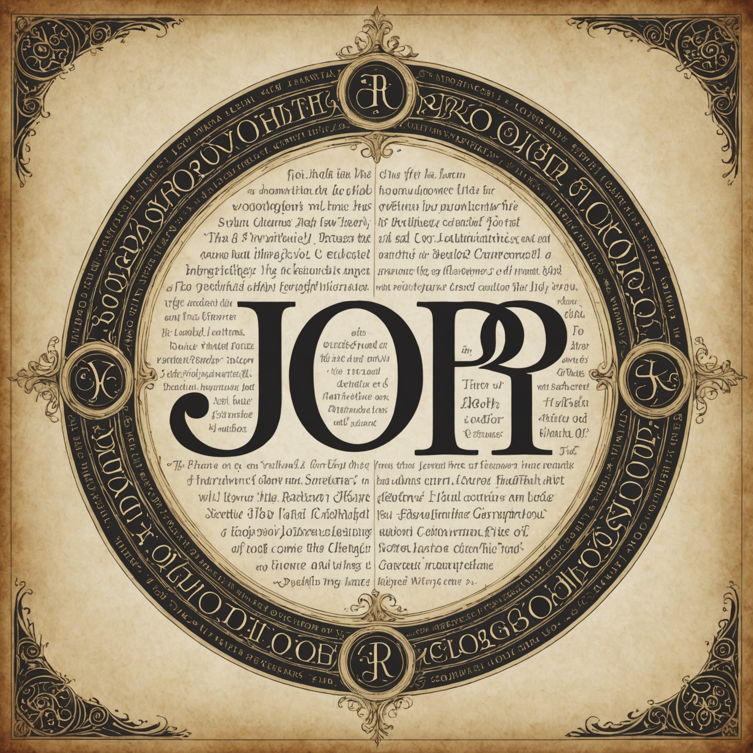 Ilustração da sabedoria divina e a limitação humana