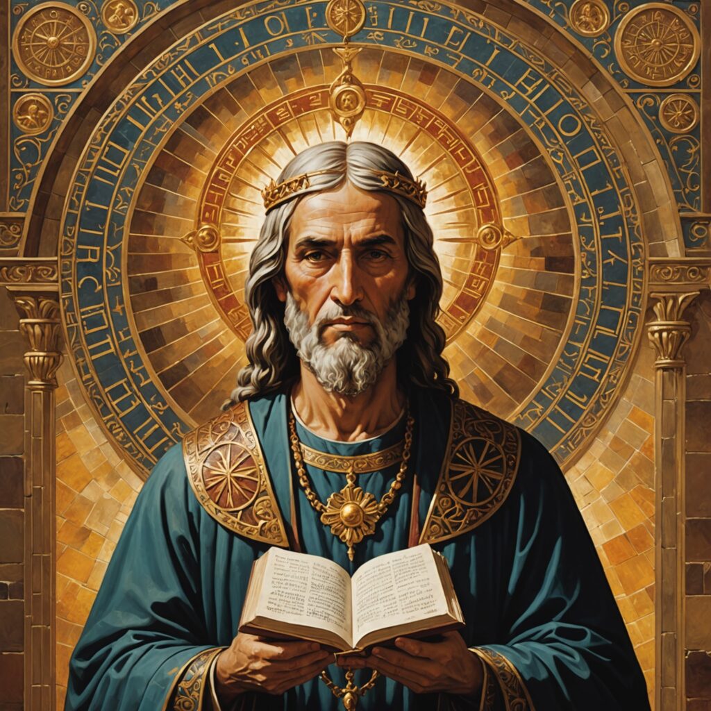 Ilustração das Palavras de Eliú em Jó 35 - Reflexão sobre a Justiça Divina