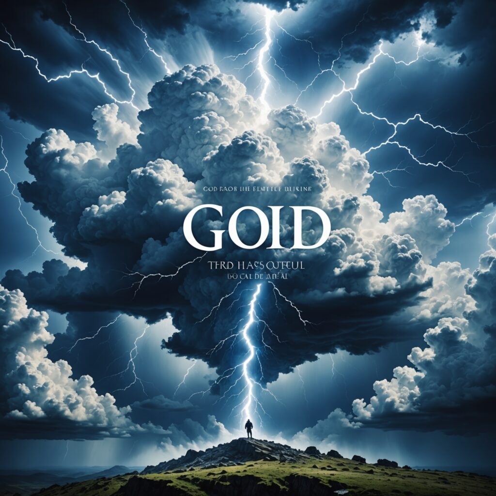 Imagem representando a grandiosidade e o poder de Deus na natureza