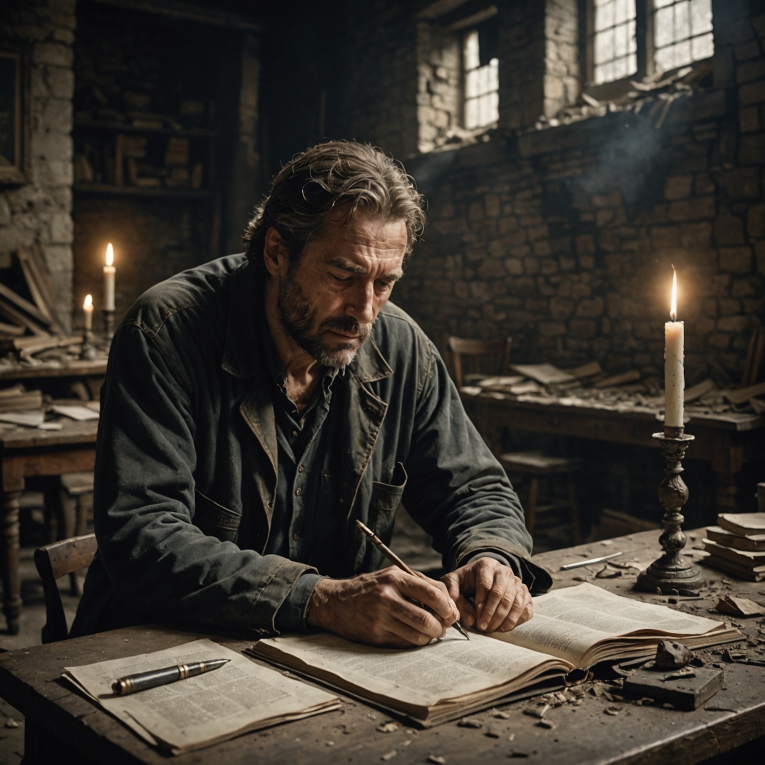 Jó refletindo sobre o sofrimento e a solidão