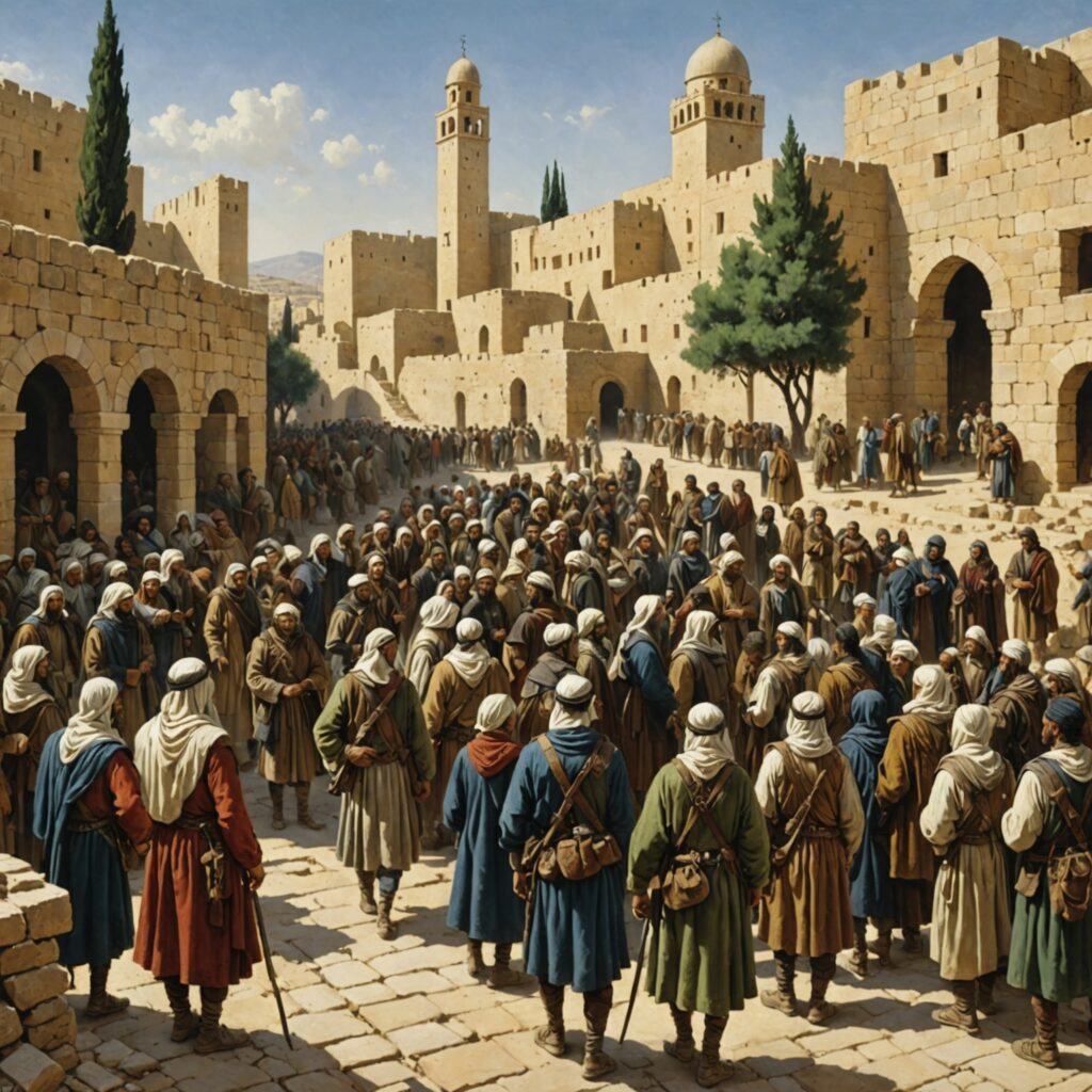 Divisão da Terra de Canaã e a Fidelidade de Calebe