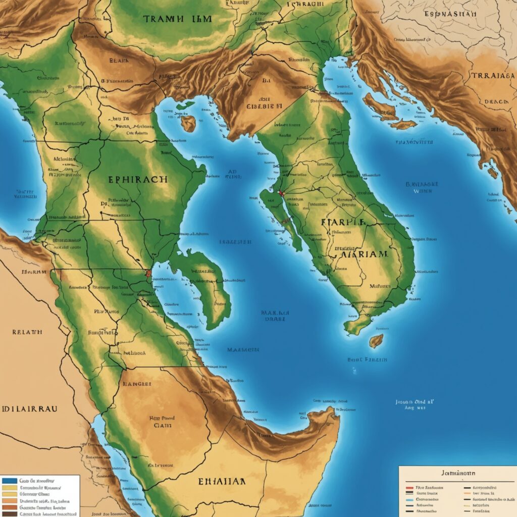 Território de Efraim e Manassés na Bíblia