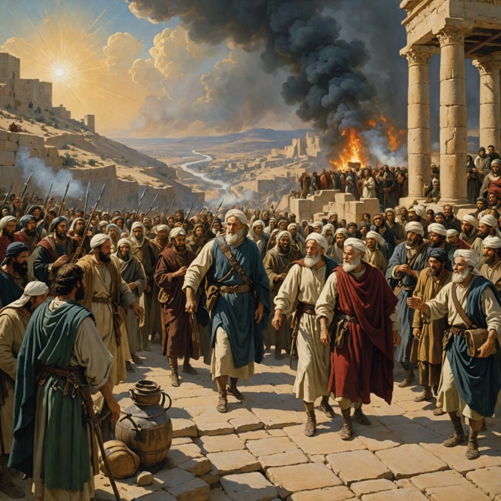 Despedida de Josué ao povo de Israel