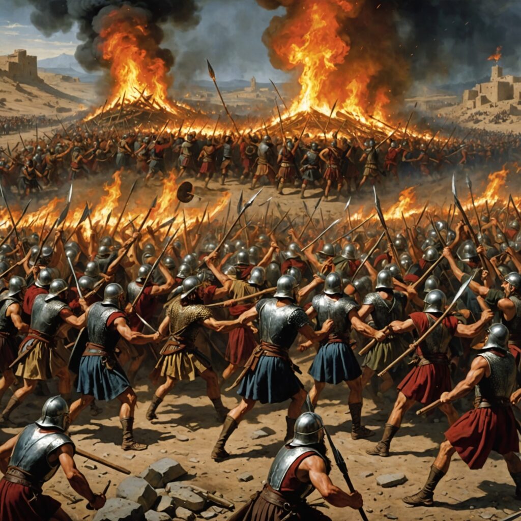 Batalha noturna de Gideão contra os midianitas